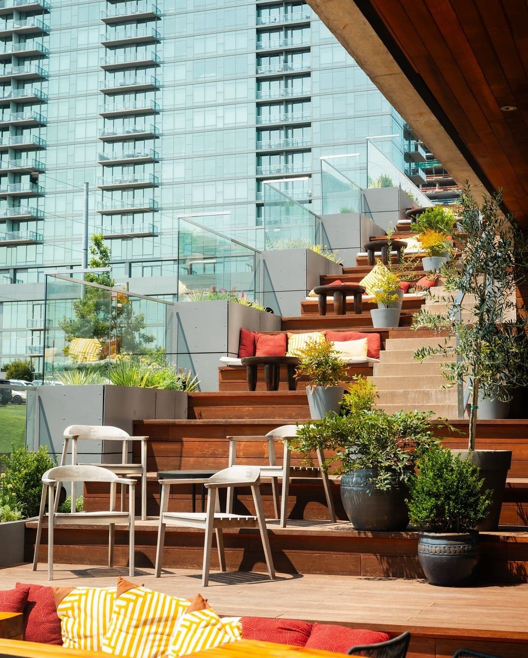 The W pool in the summer