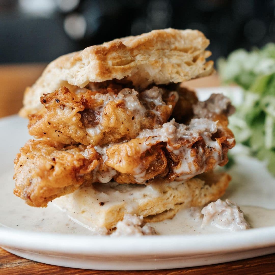 The chicken sandwich at Adeles