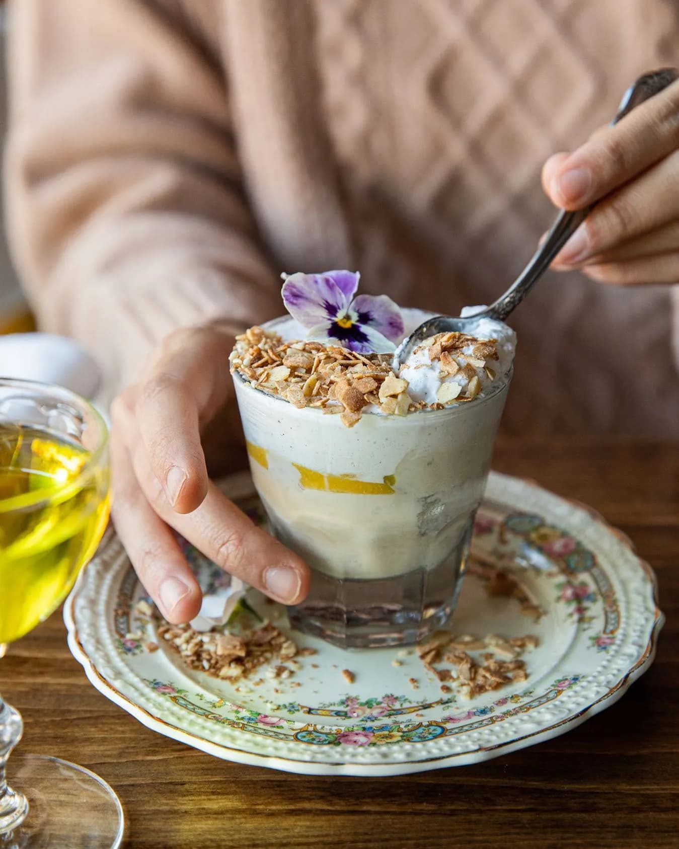 A parfait at Butcher and Bee