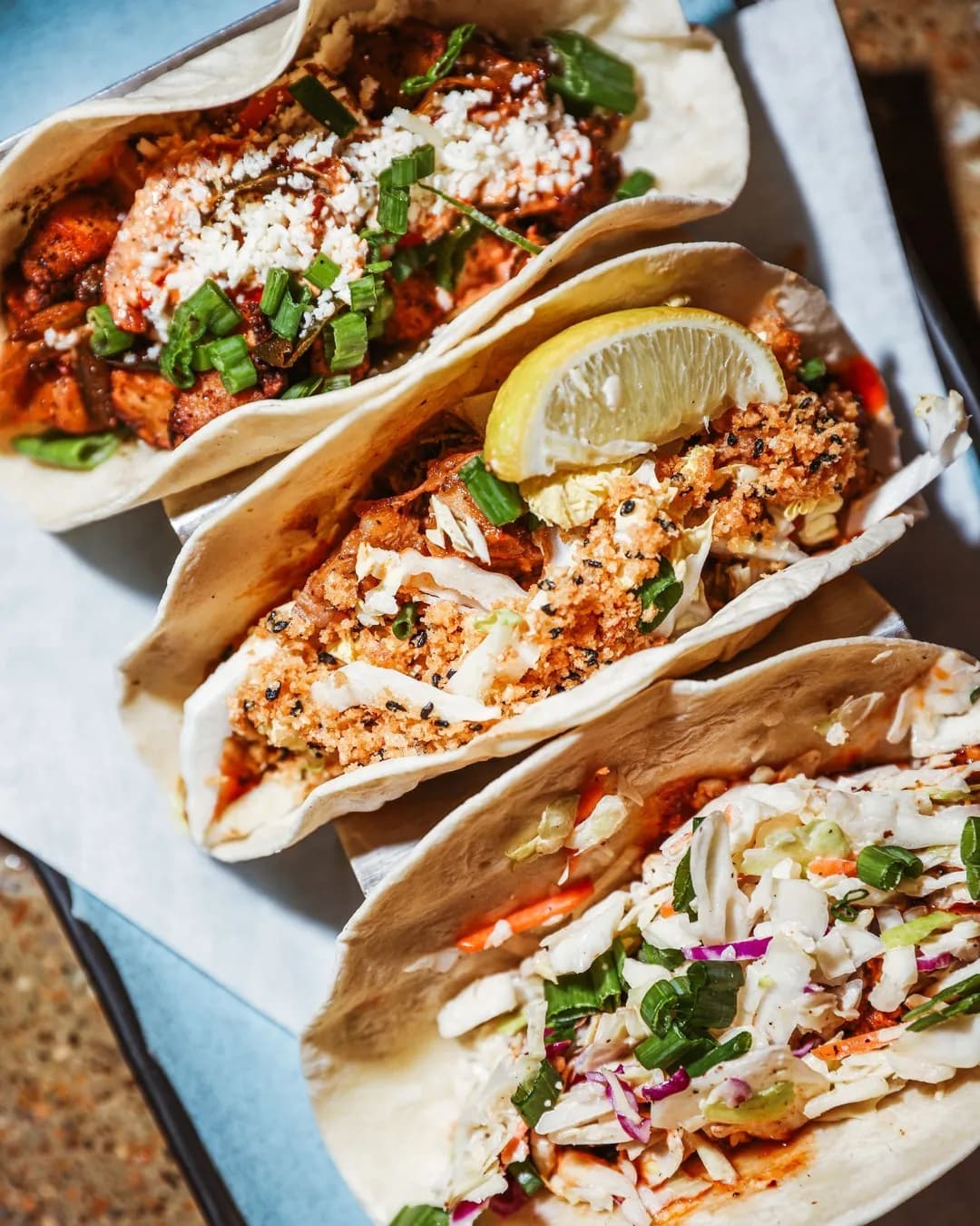 Tacos at Saint Añejo