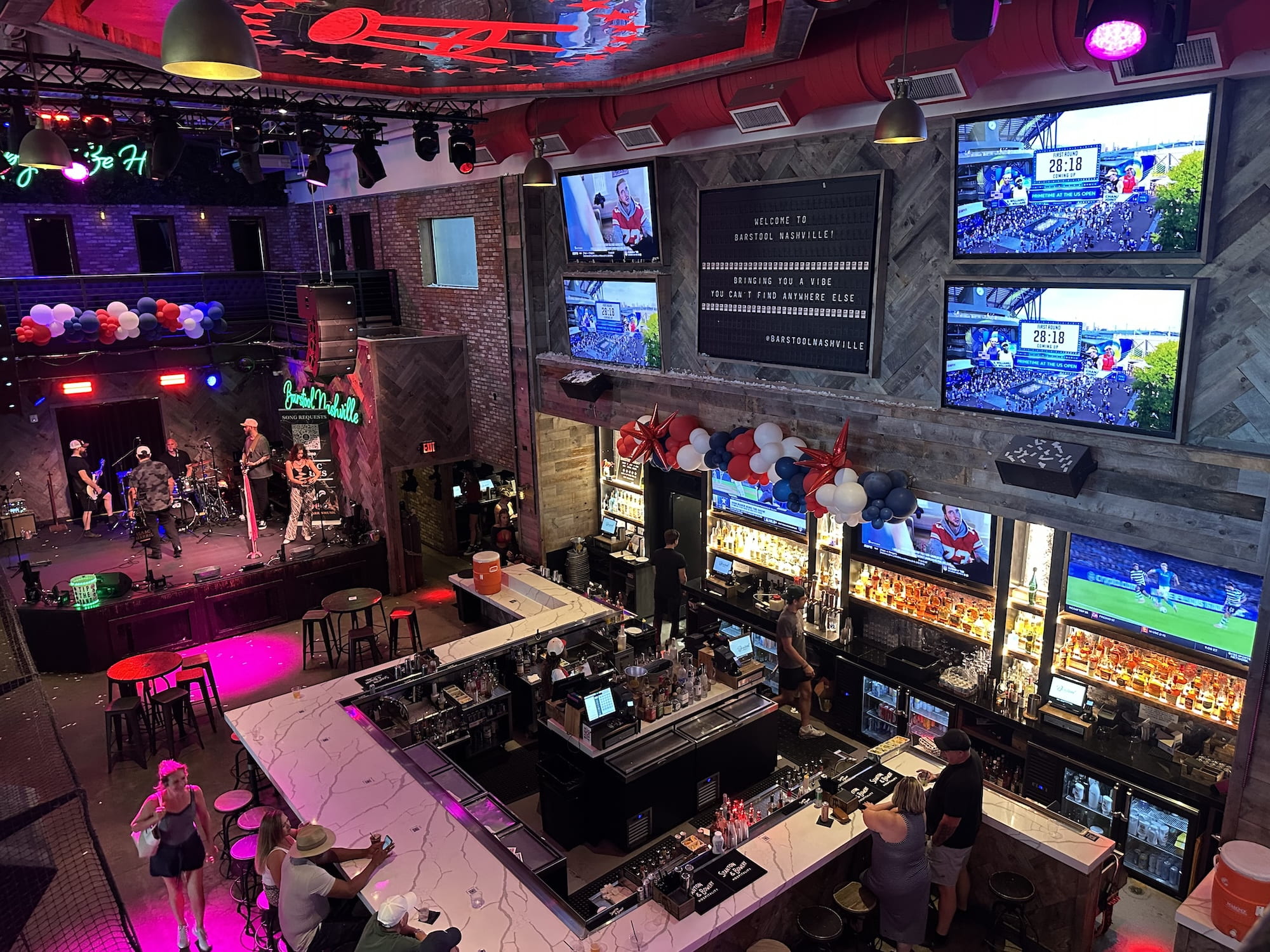 Barstool main interior area