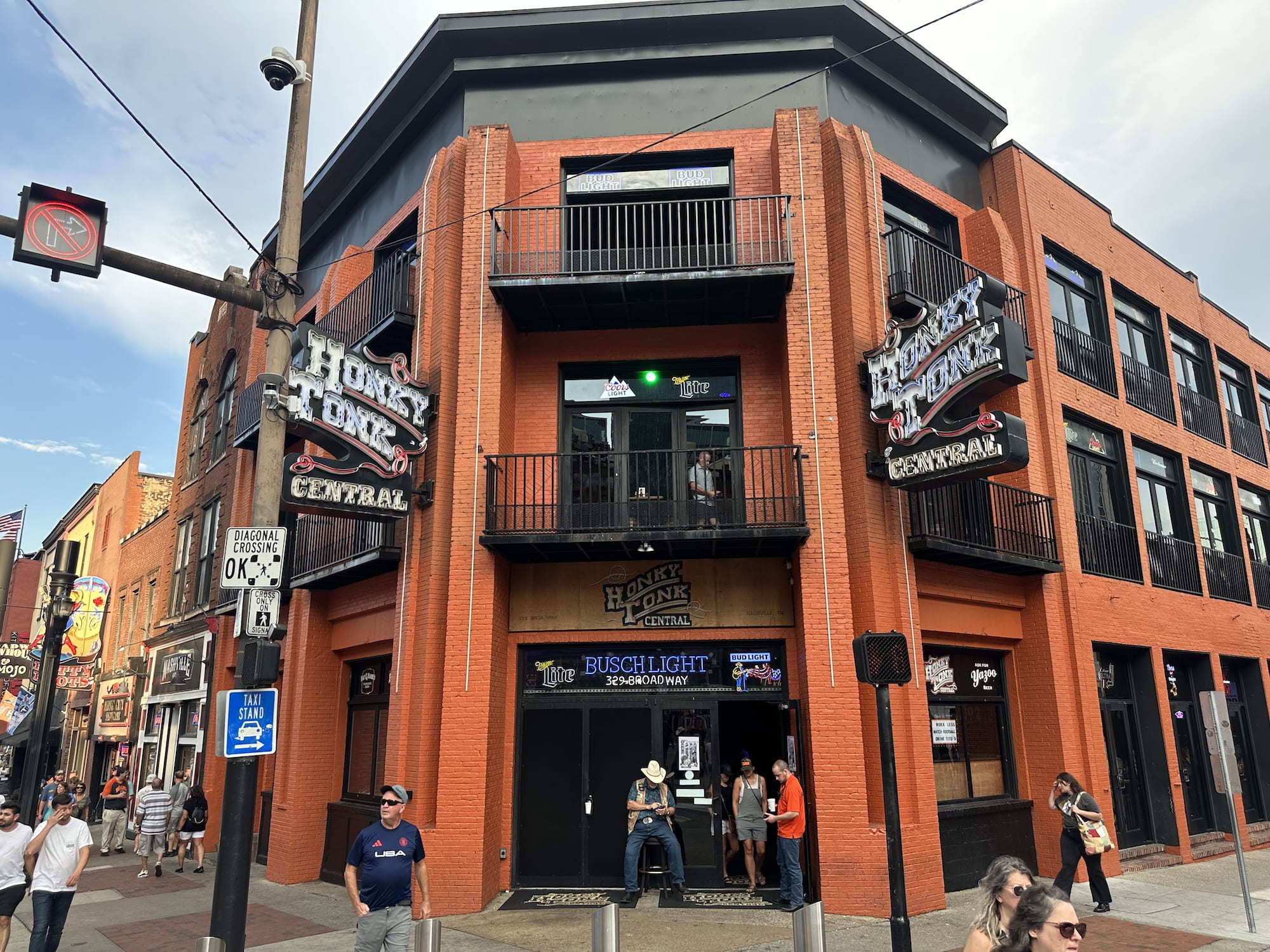 Outside Honky Tonk Central