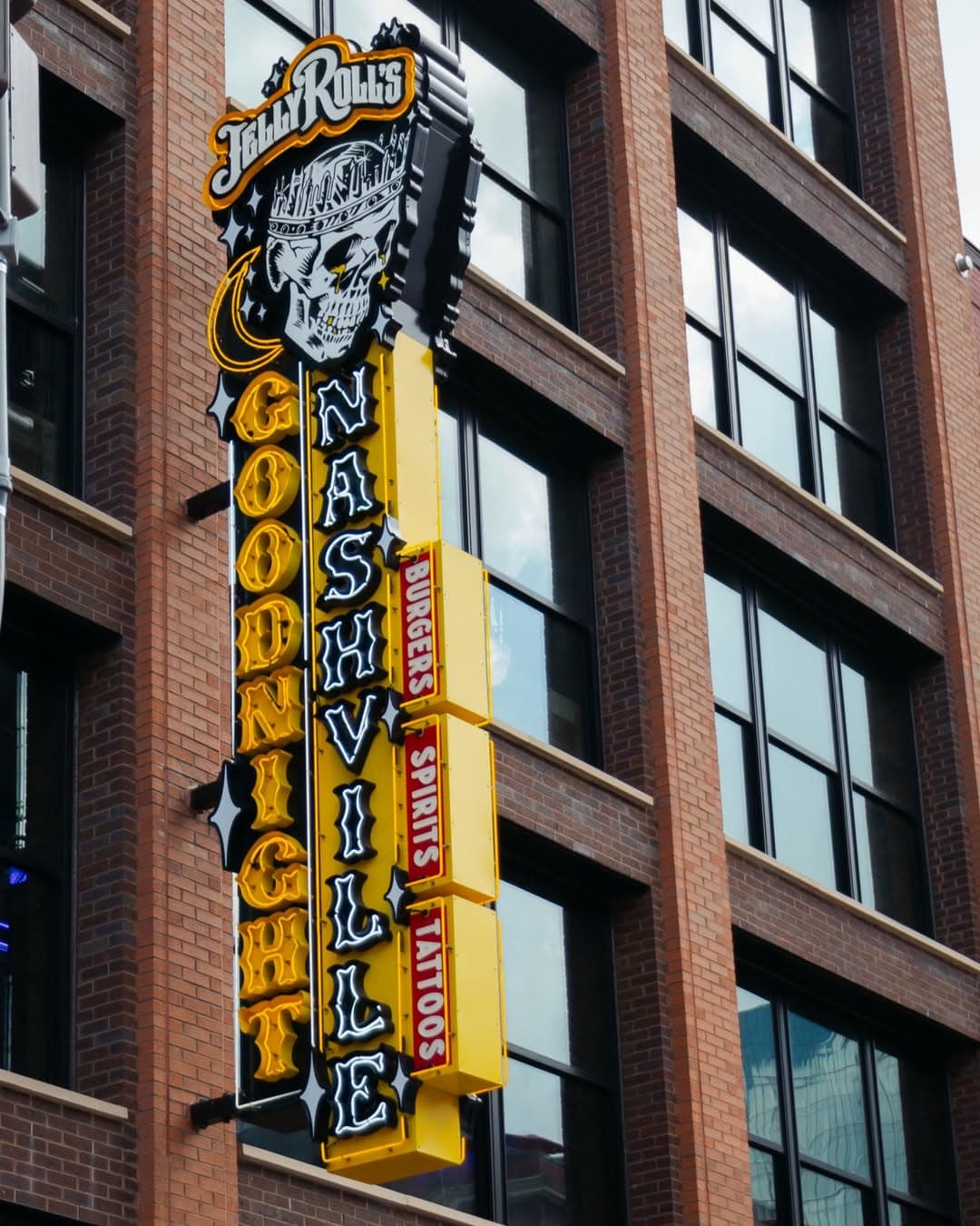 The sign at Goodnight Nashville