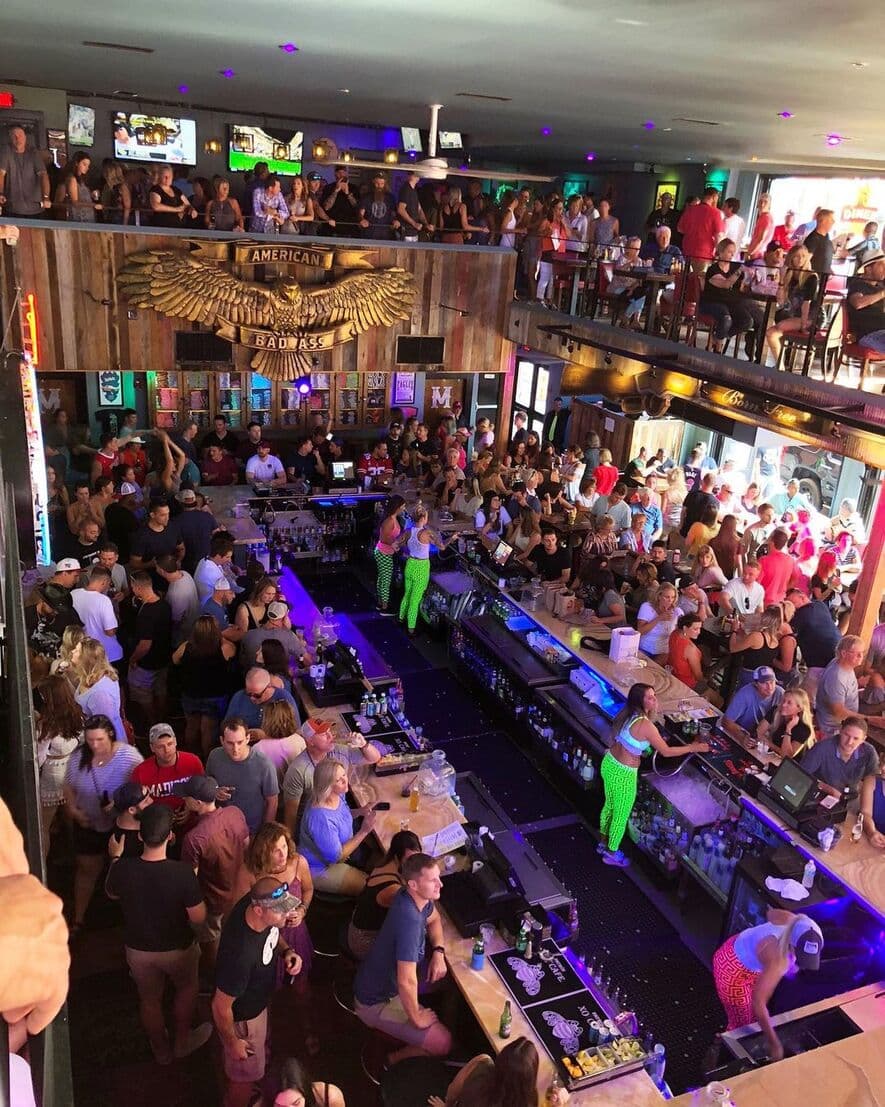 Kid Rock's honky tonk interior view