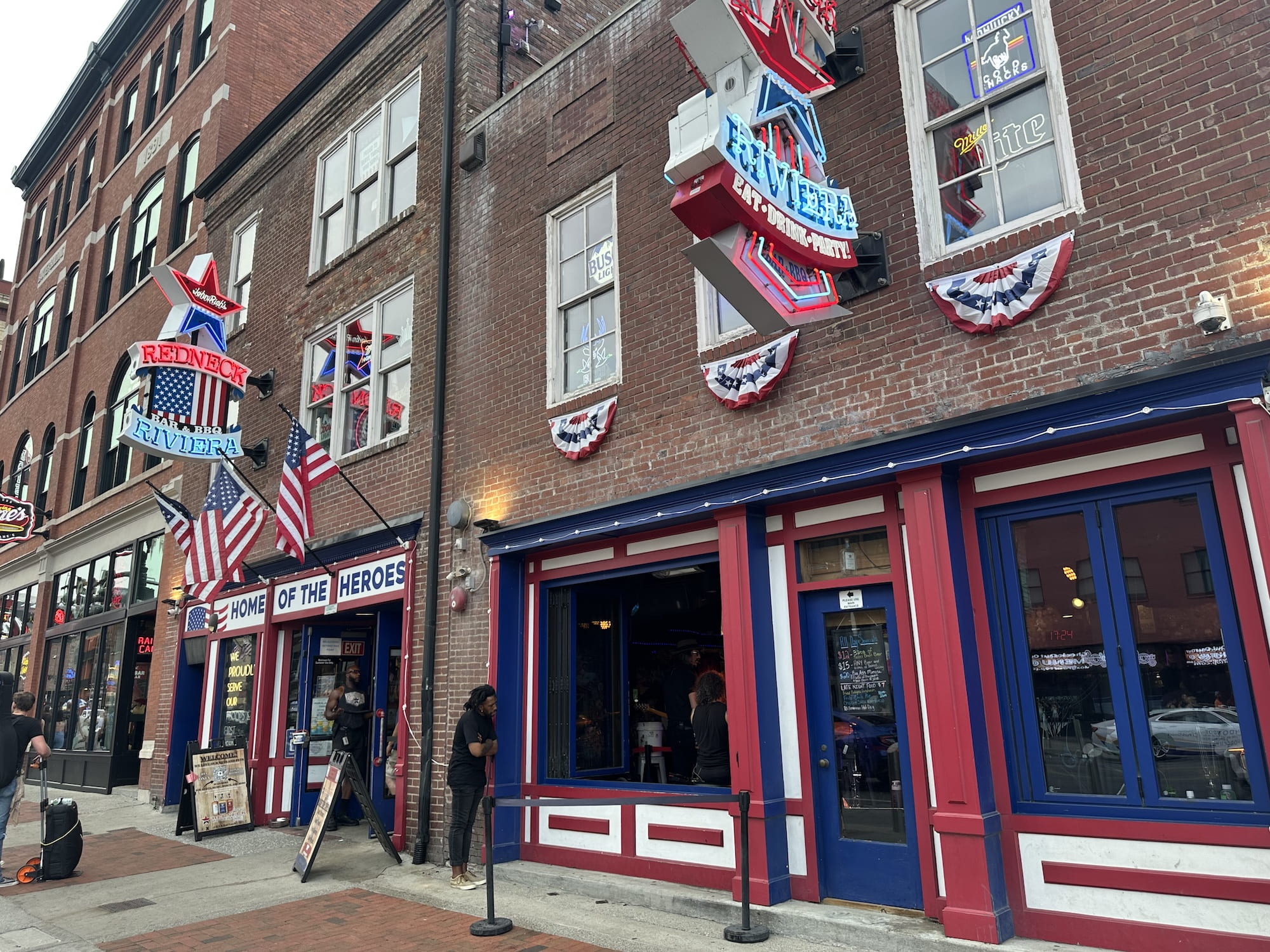 Outside Redneck Riviera
