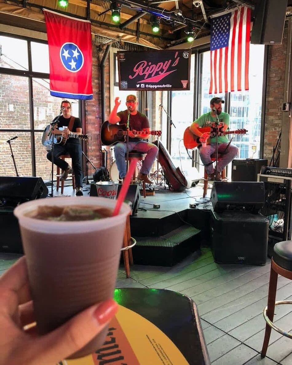 Rippy's band playing