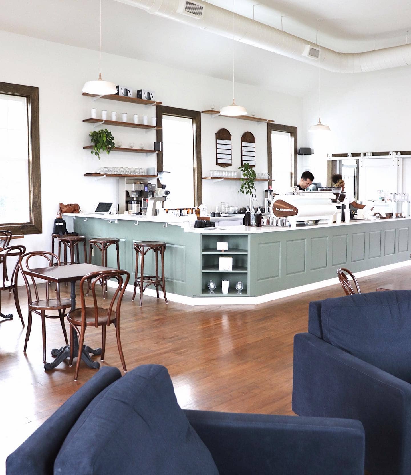 Inside Humphreys Street Coffee Shop