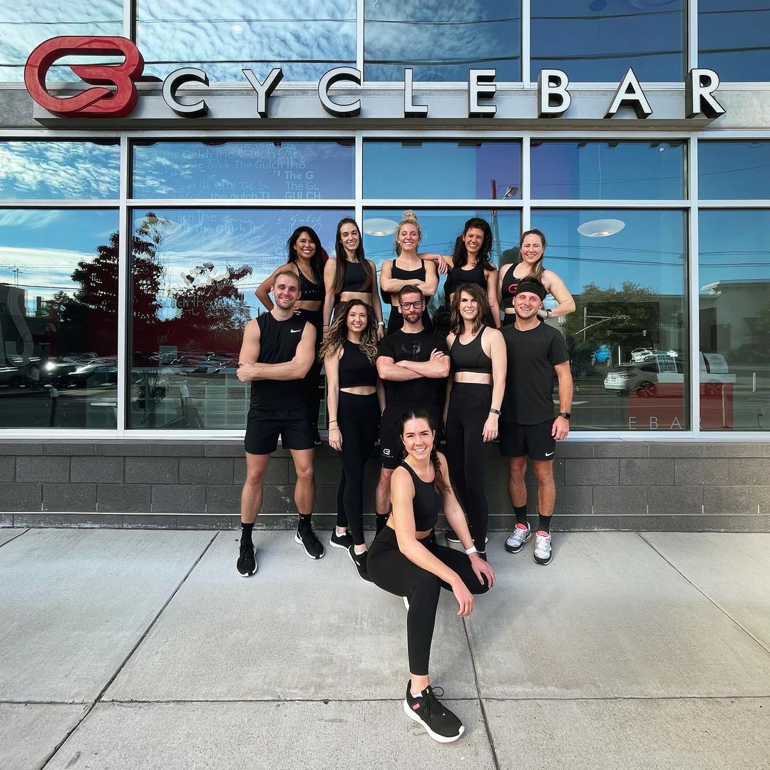 Cycle Bar people outside