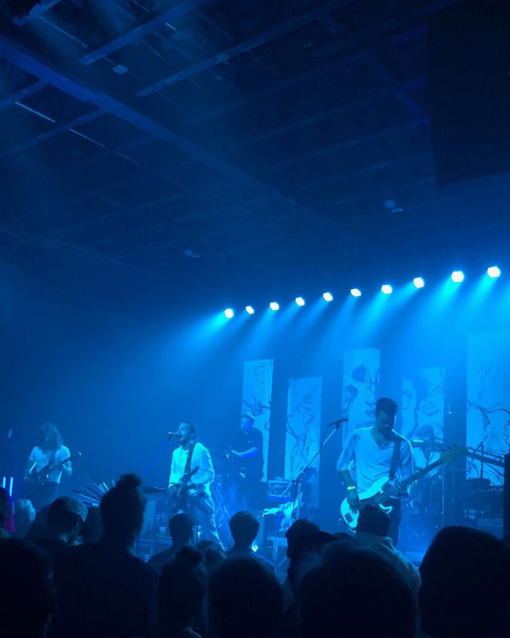 EXIT/IN band performing