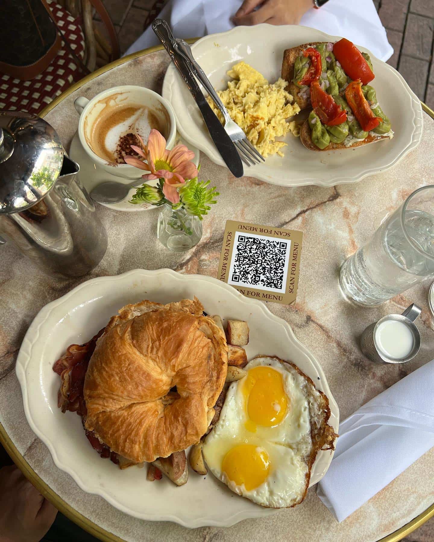 Breakfast at Cafe Intermezzo