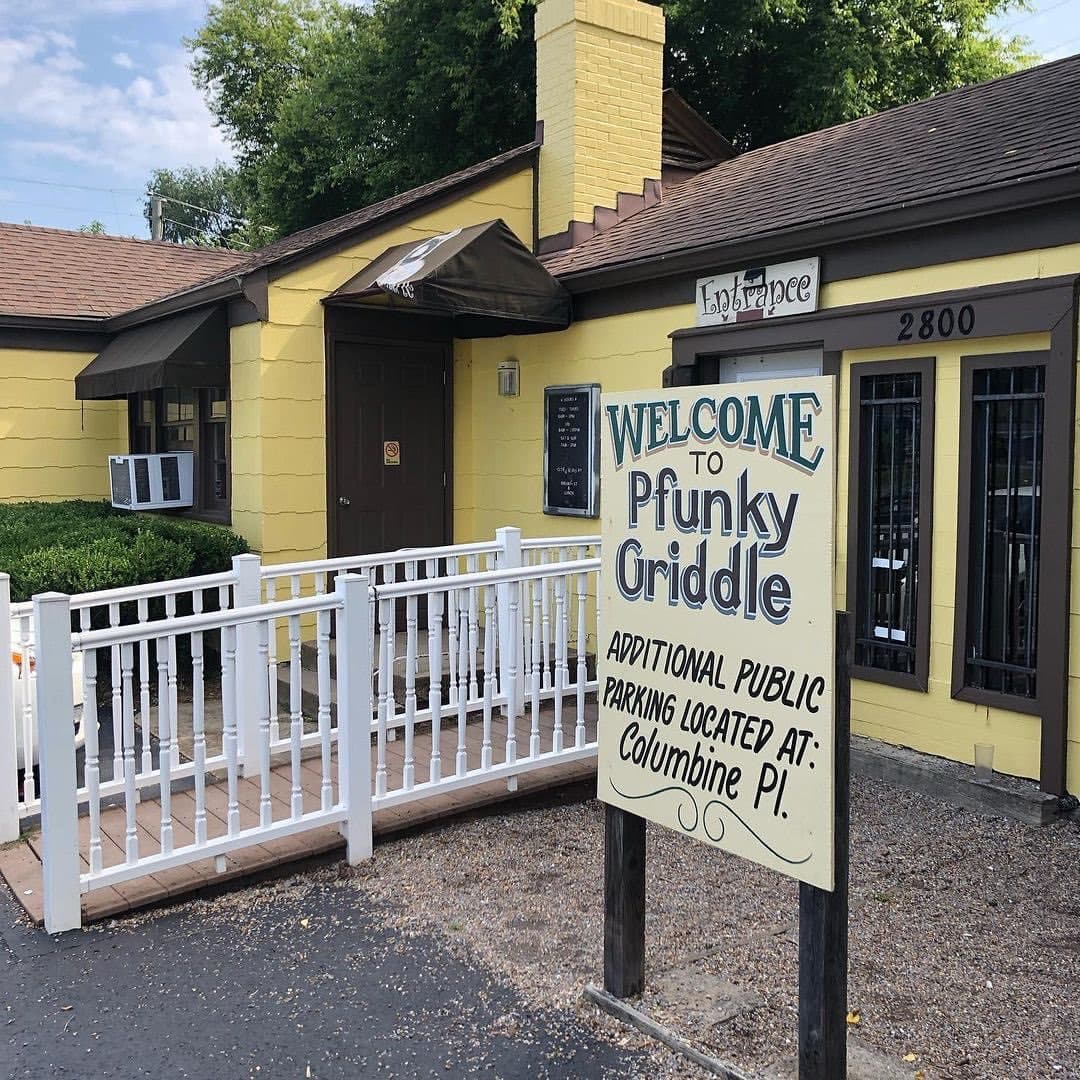 Outside Pfunky Griddle