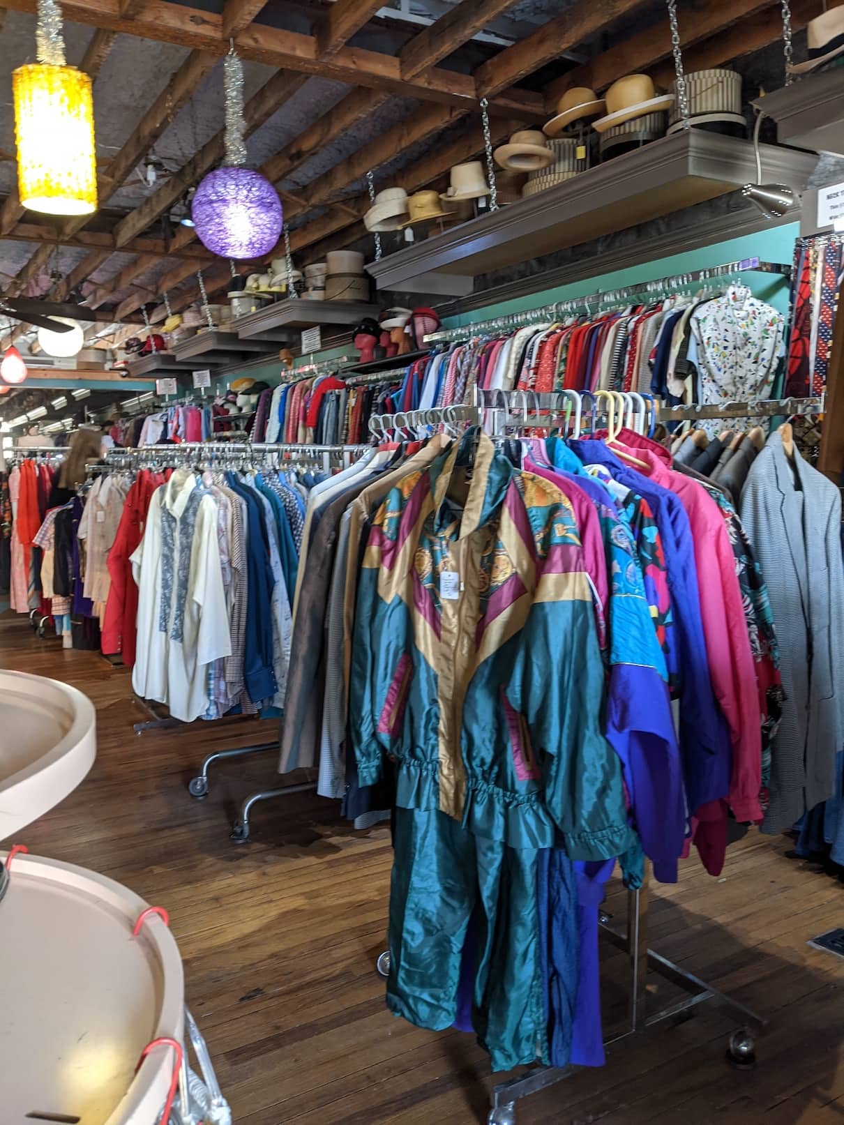 Hip Zipper interior of store