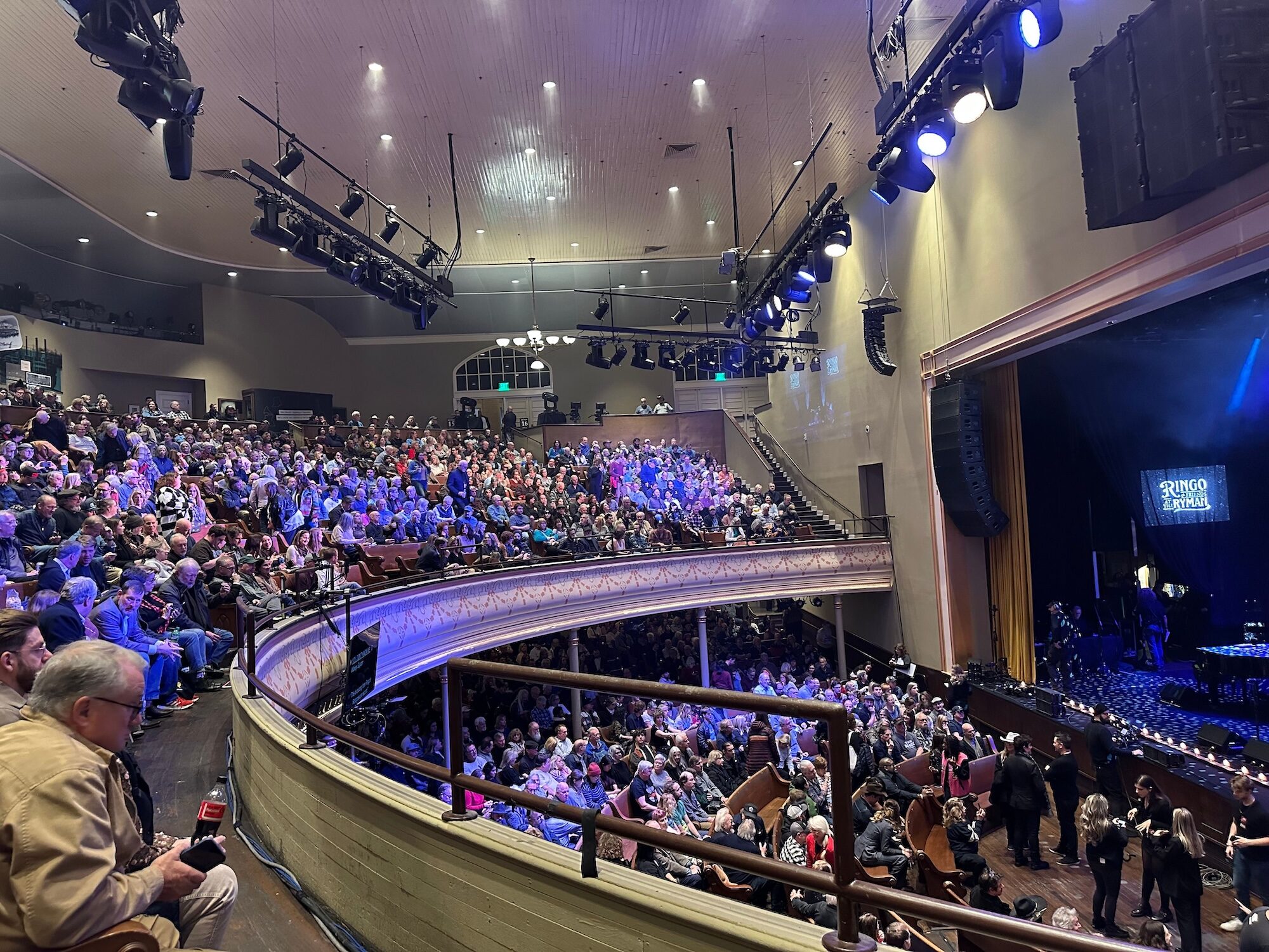 Inside the Ryman