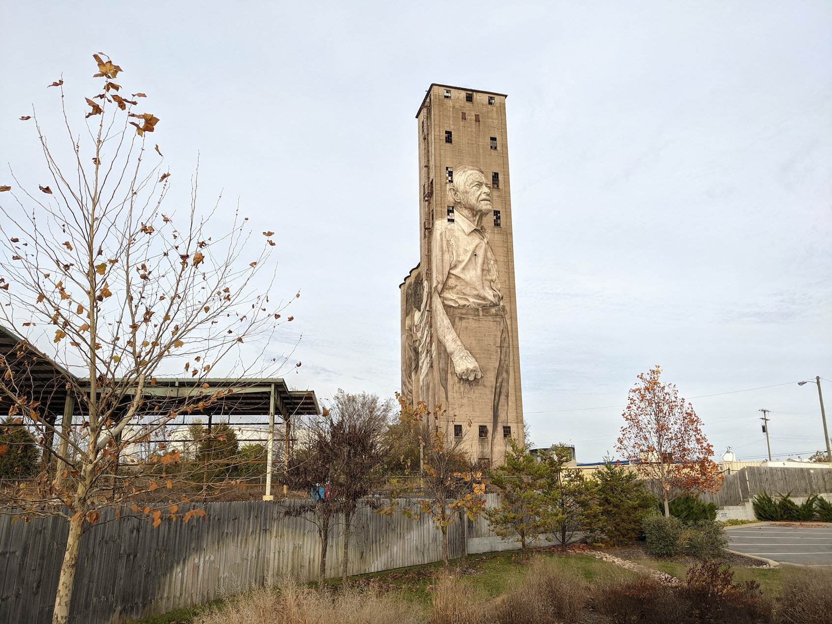 The iconic abandoned silo mural in Nashville