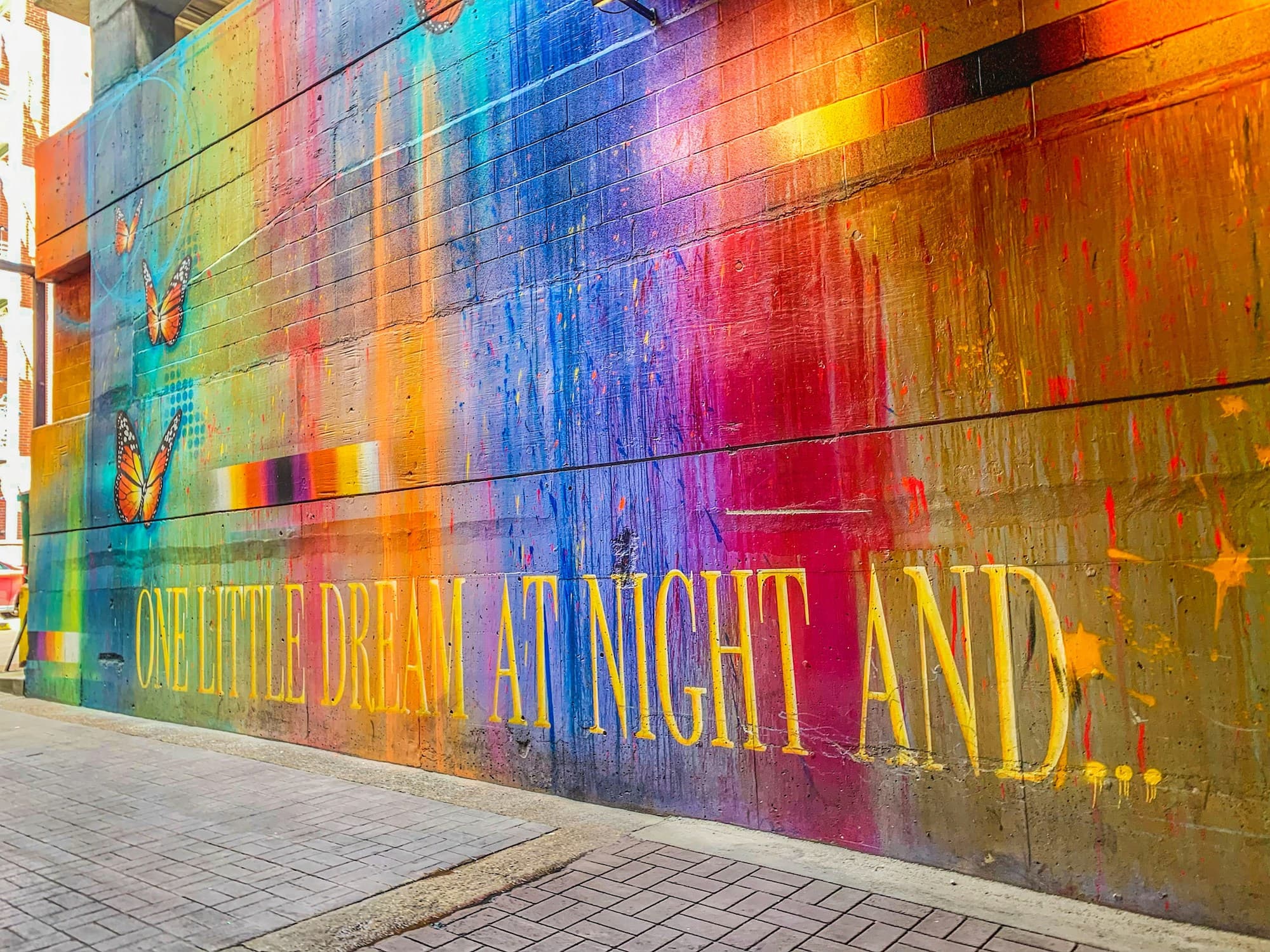 A colorful mural in Nashville