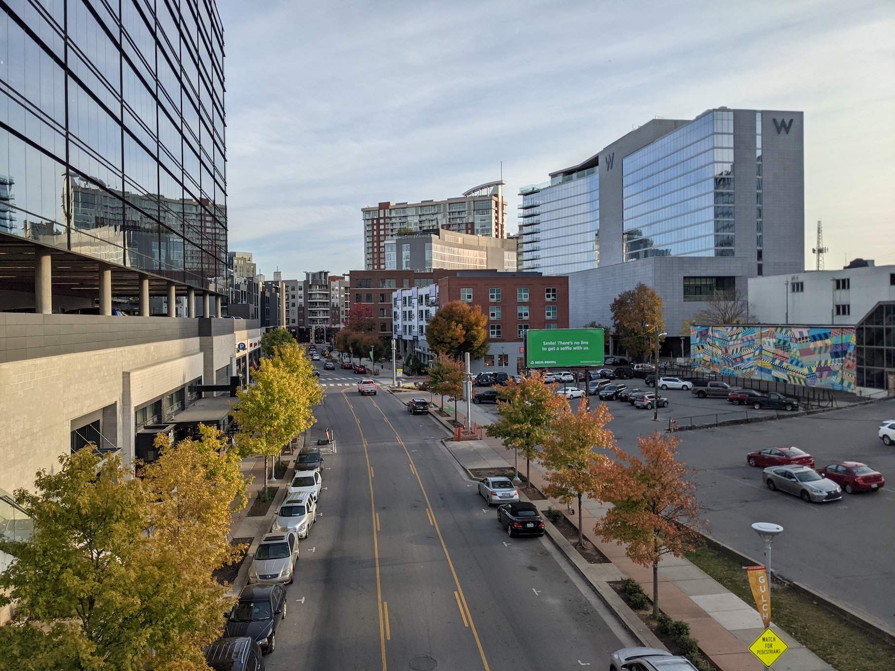 The Gulch from an overlook