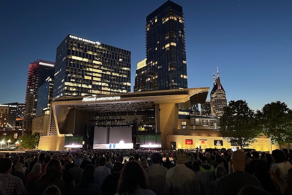 A concert at Ascend Amphitheater