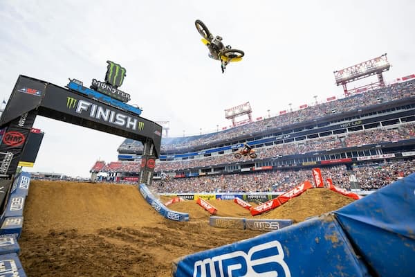 Monster Energy bikers