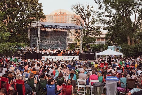 Musicians Corner at Centennial Park