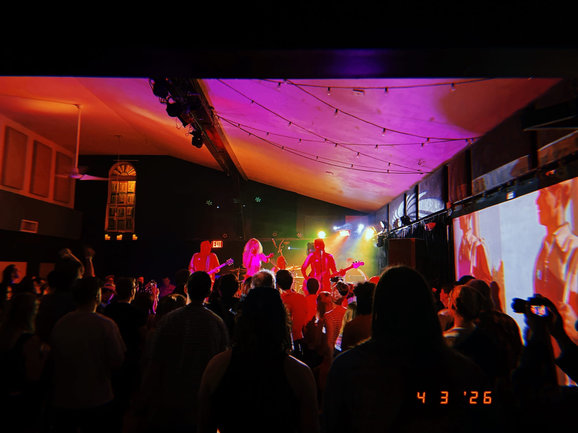 A band playing at the East Room