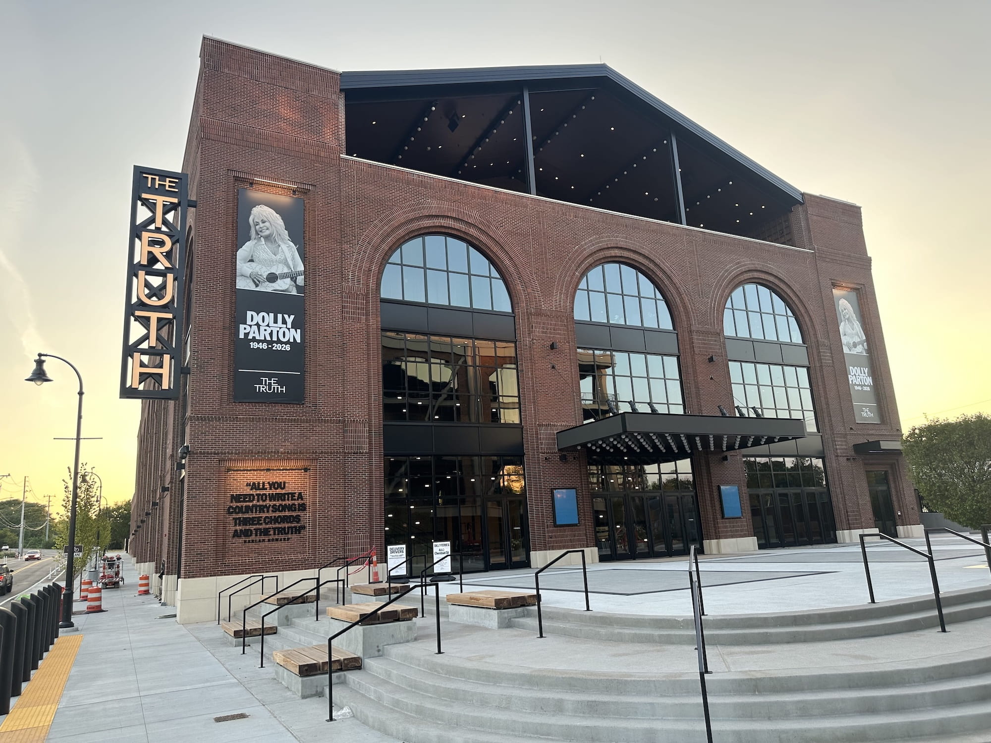 The Grand Ole Opry live from beside the stage