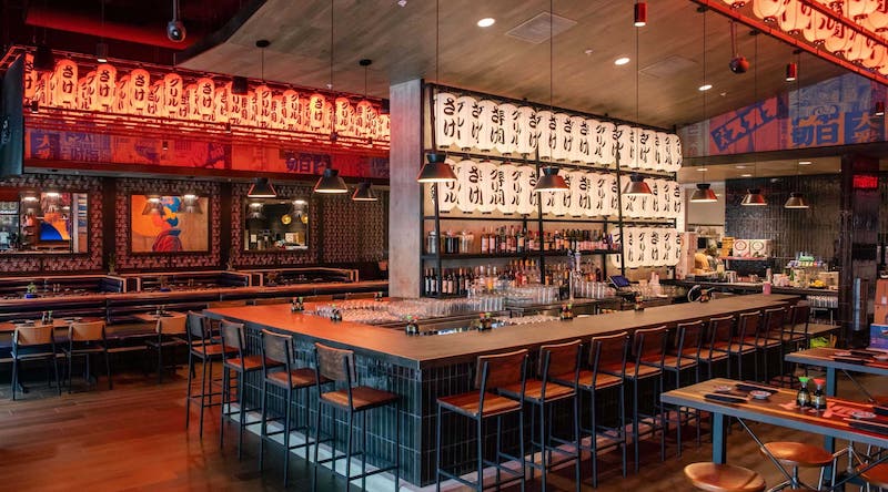 Blue Sushi Sake Grill interior