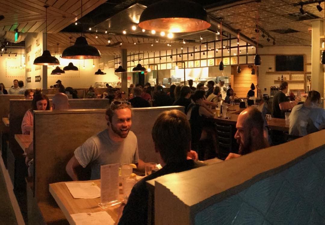 Inside 5 Points Pizza West