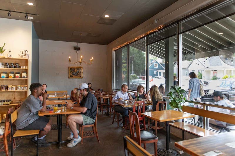 Frothy Monkey East Nashville interior