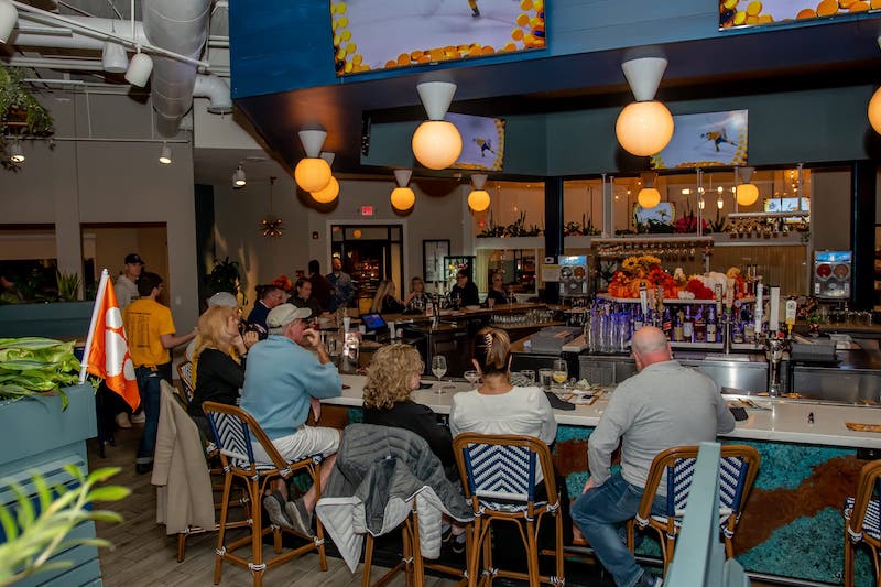 Jasper's bar area