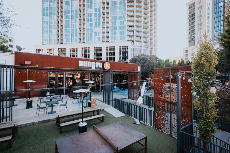 Kung Fu Saloon patio