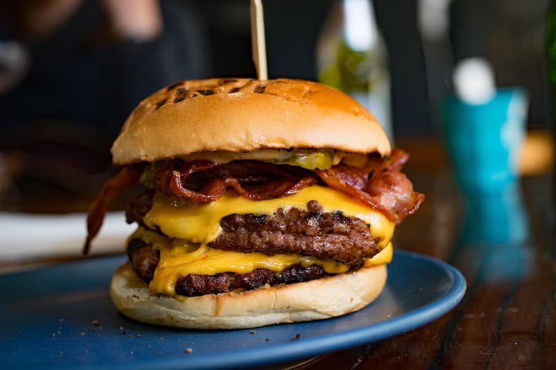 A burger of M.L. Rose
