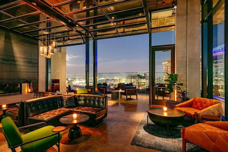 Proof rooftop bar
