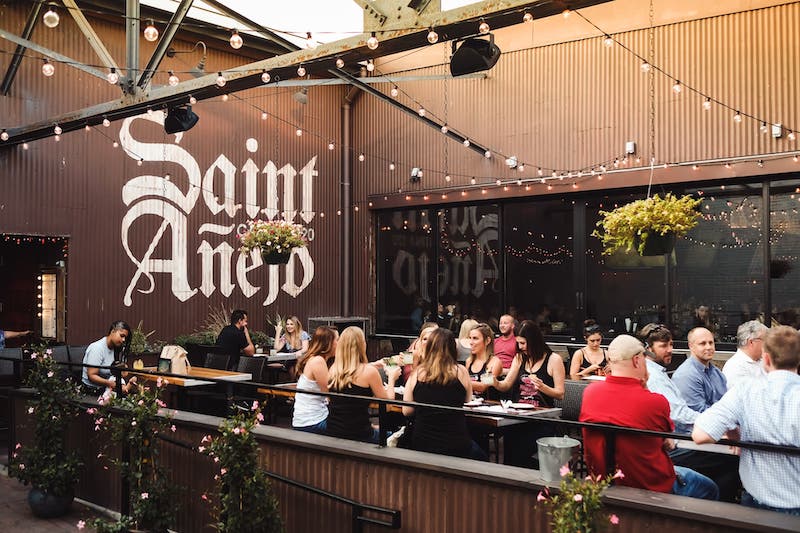 Saint Anejo patio