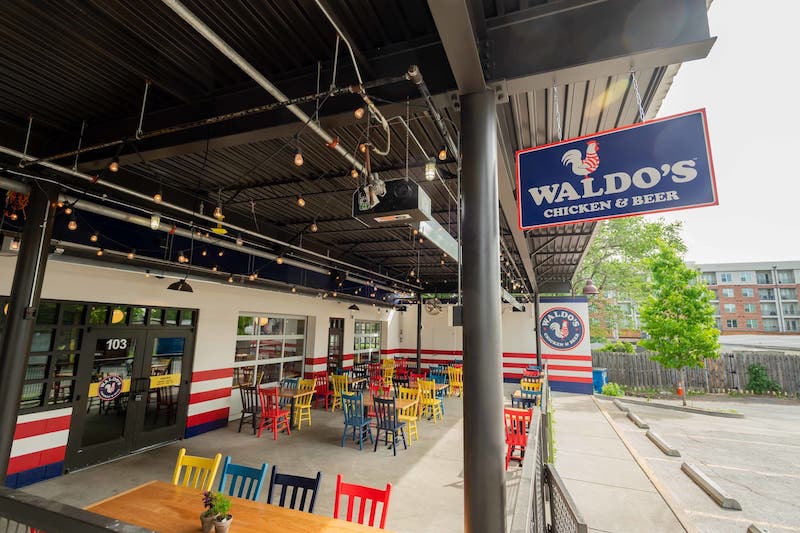 Waldo's patio