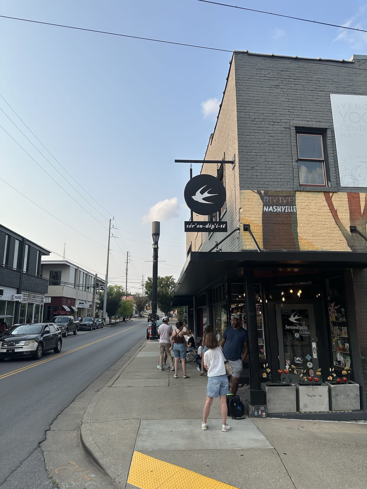 Outside Serendipity in 12 South