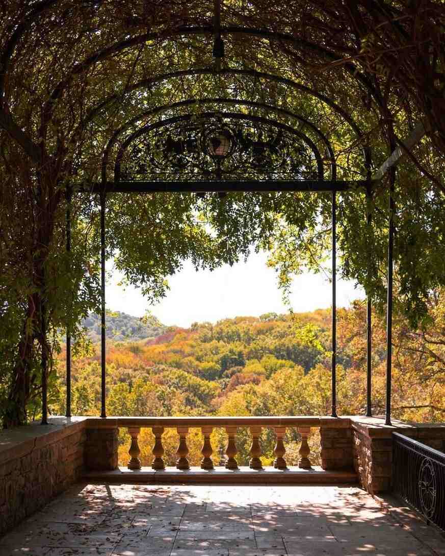 View from the Veranda at Cheekwood in Belle Meade
