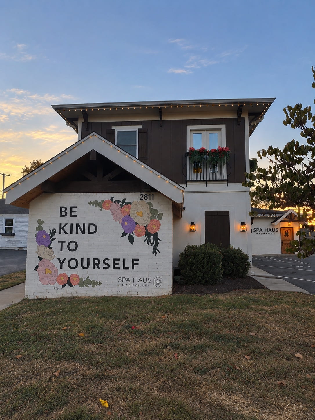 Be Kind To Yoruself mural