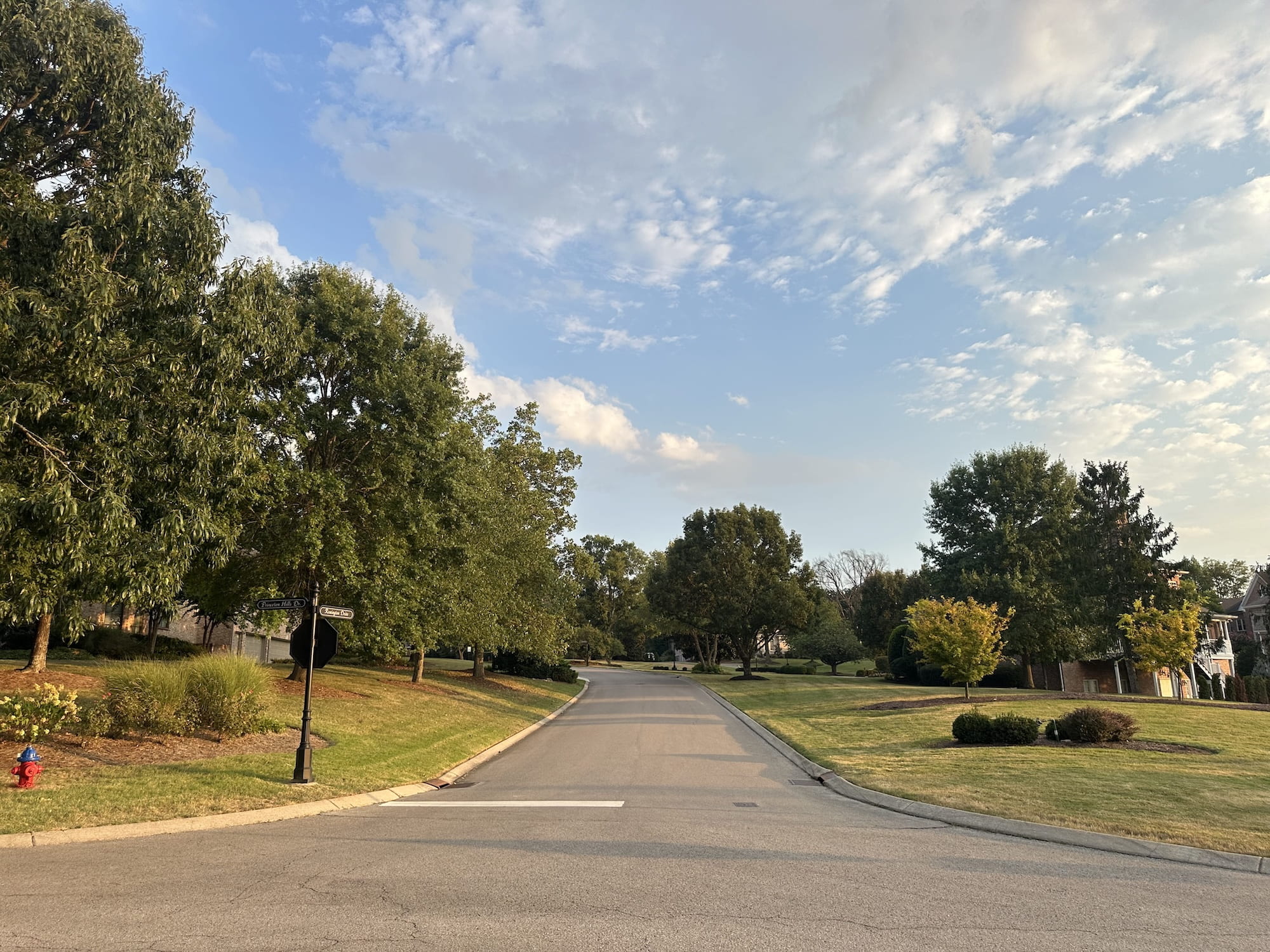 A pretty street in Brentwood