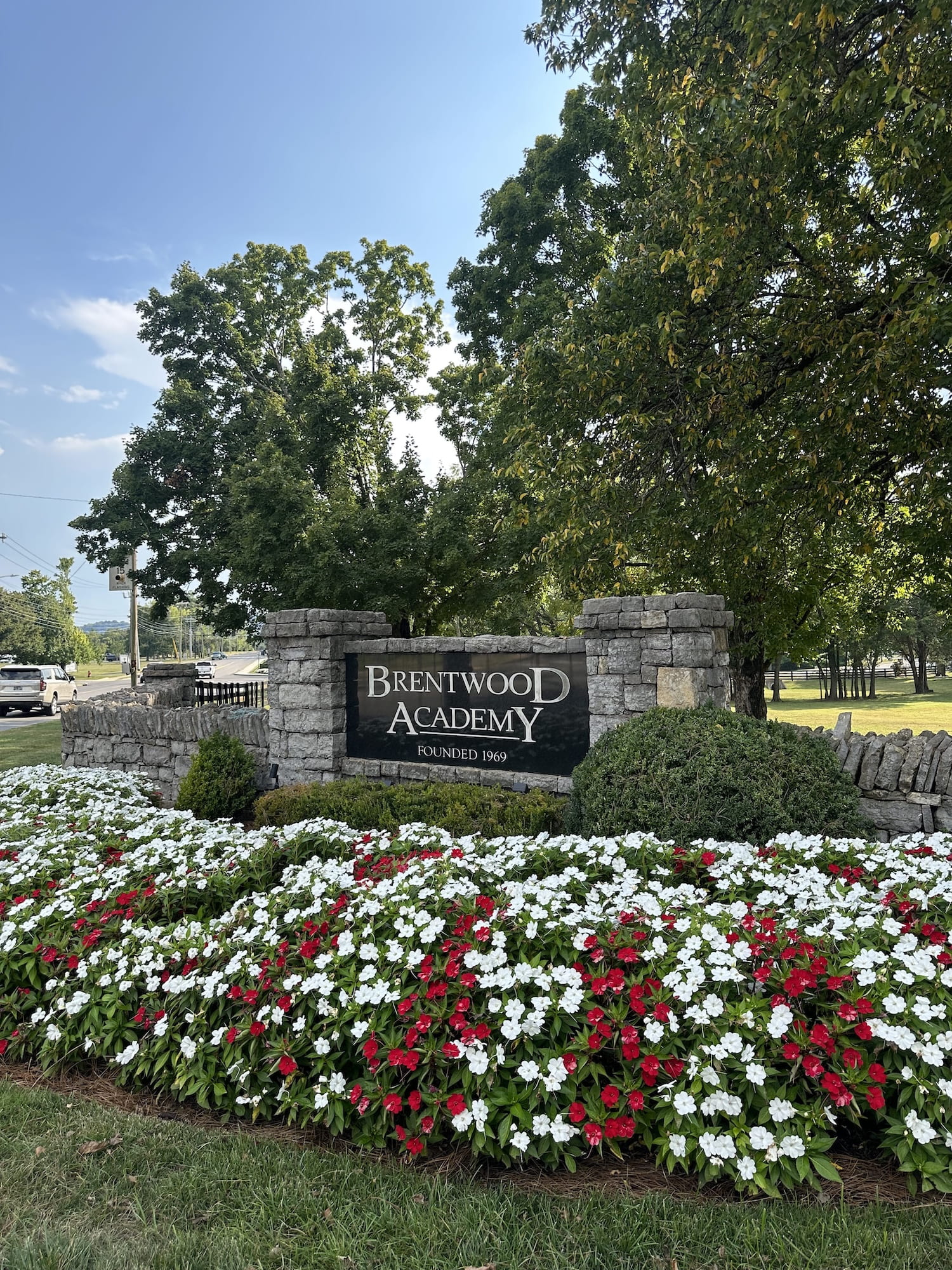 Brentwood Academy sign