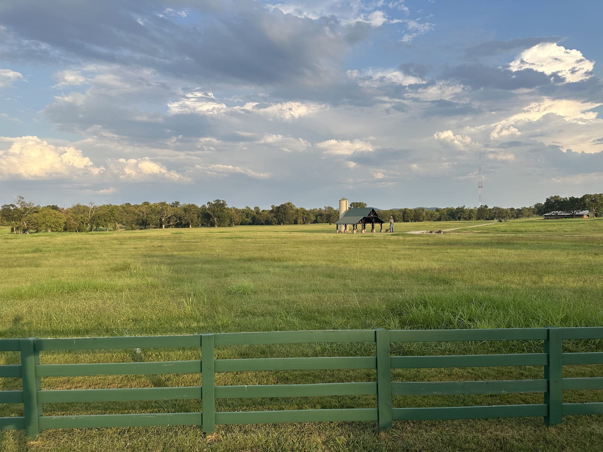 A huge grass field in Brentwood