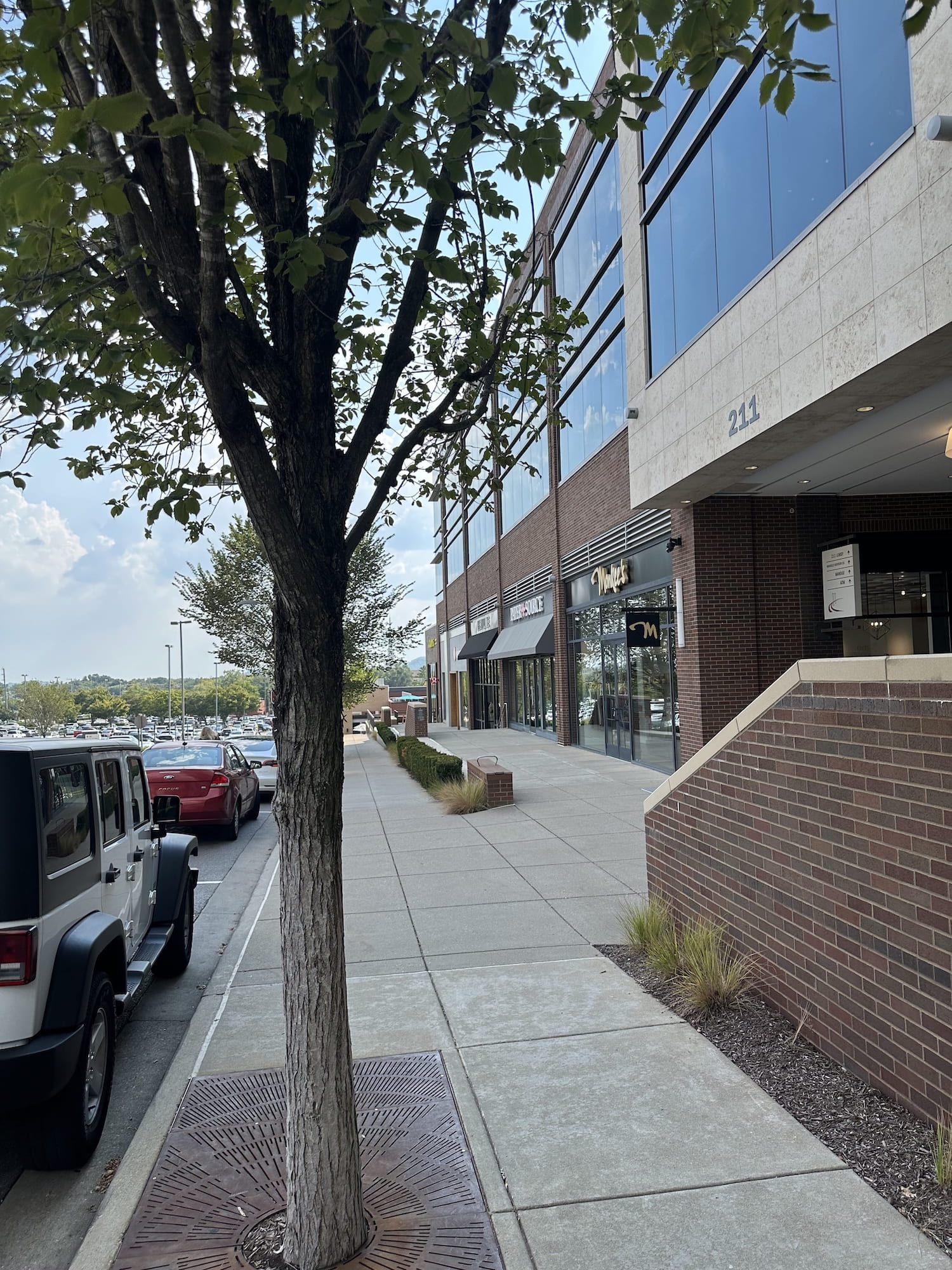 Brentwood shopping center