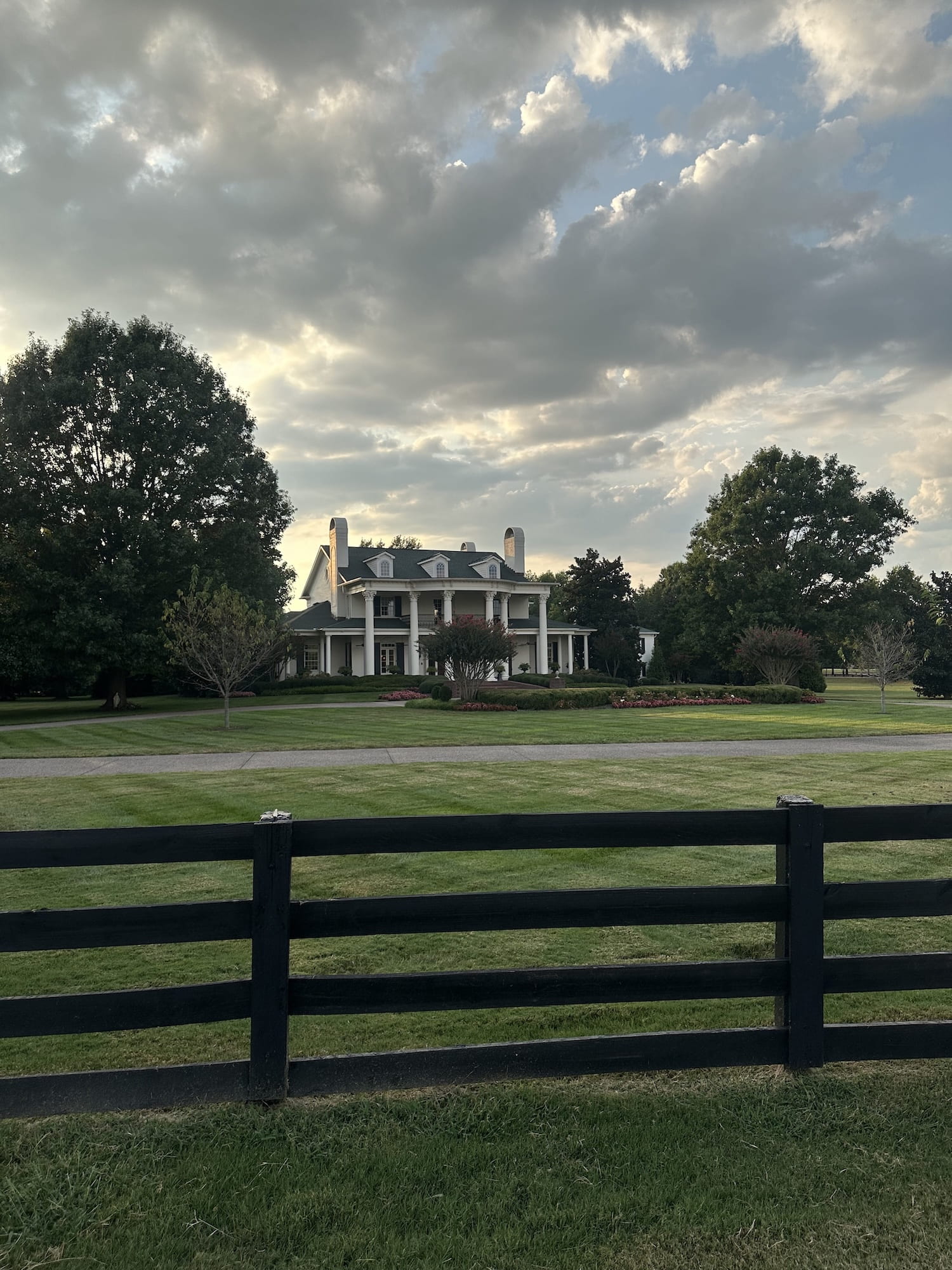 A stunning old mansion in Brentwood