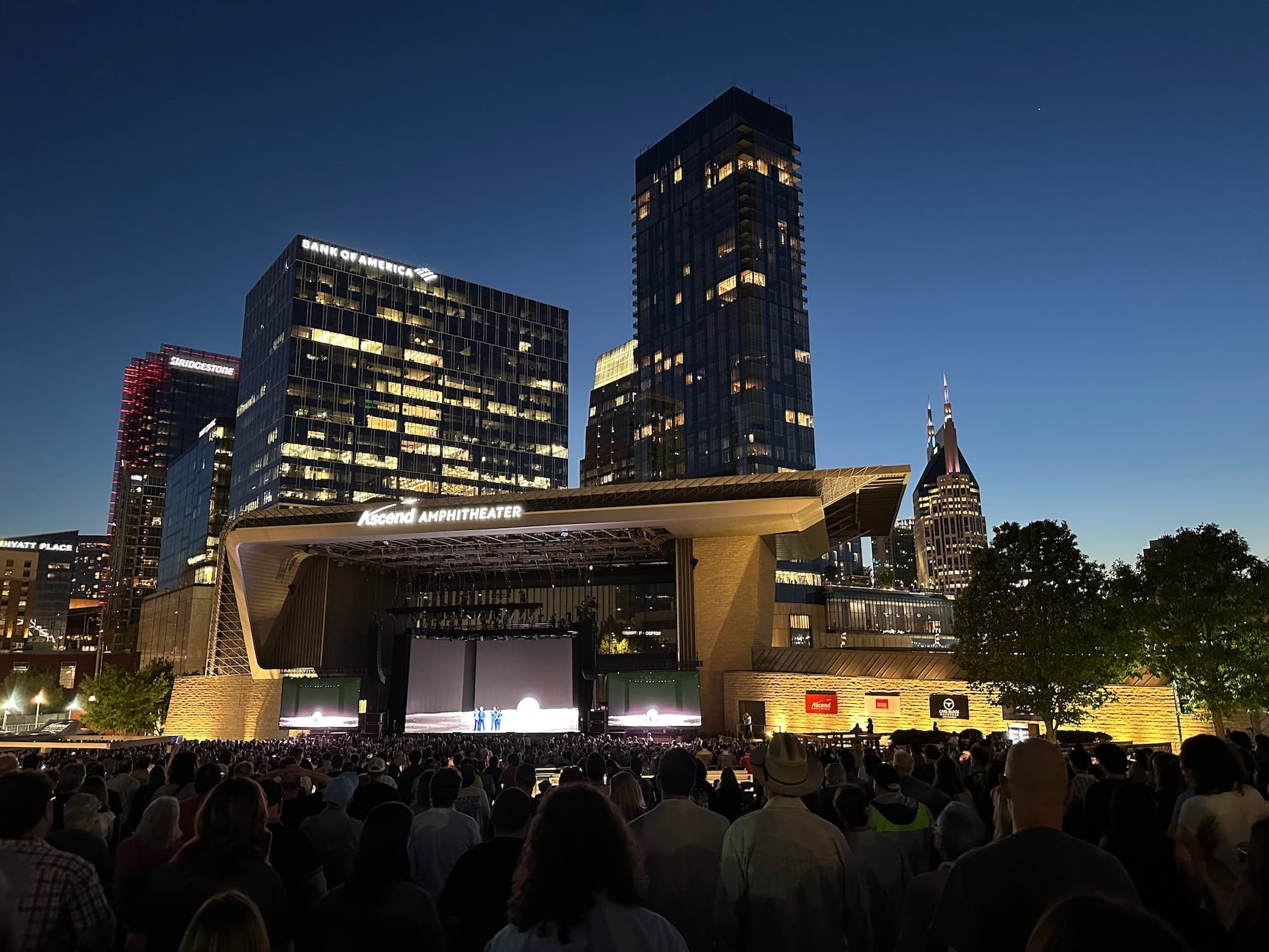 A show at Ascend Amphitheater