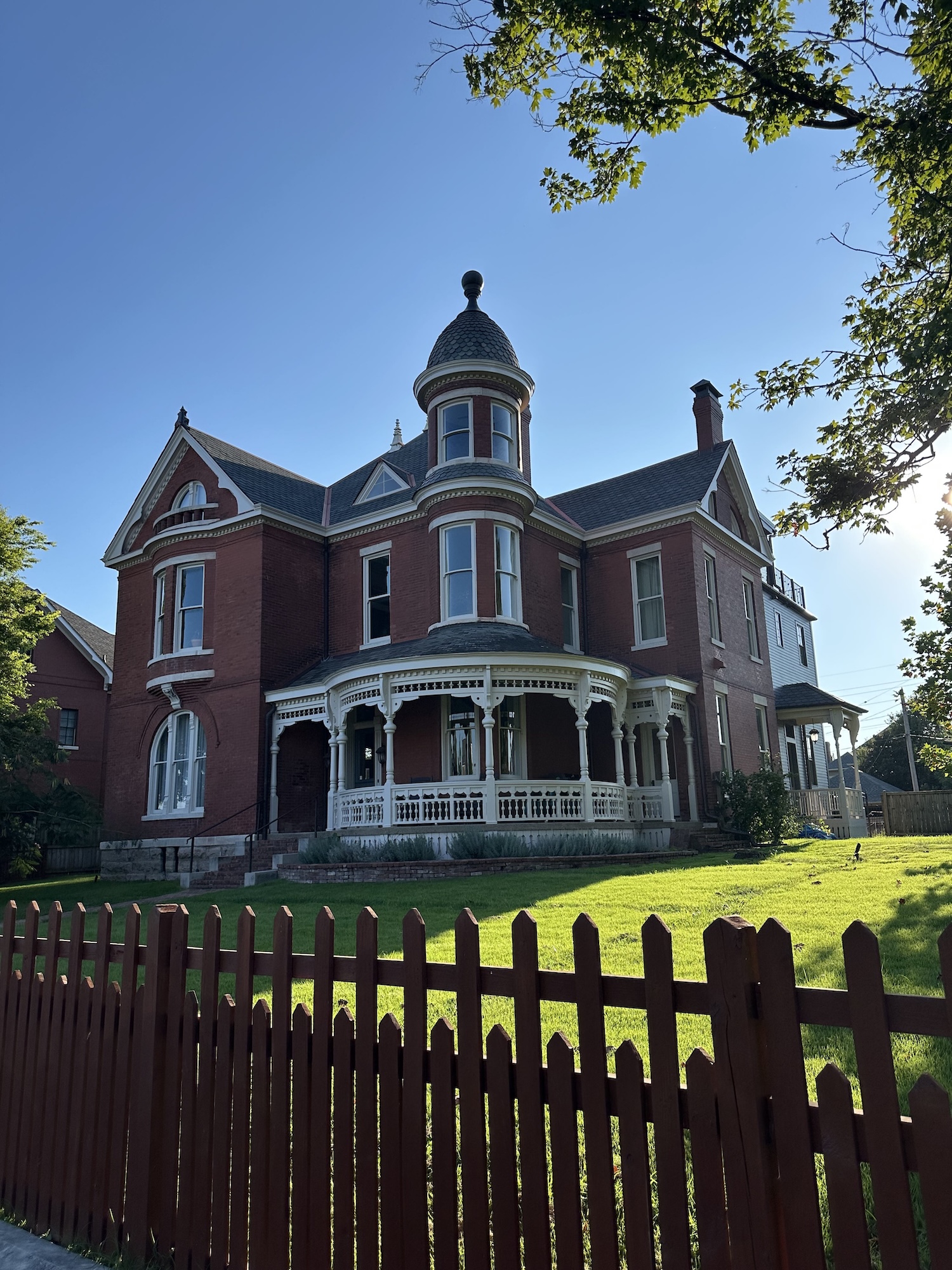 Brick Victorian era home