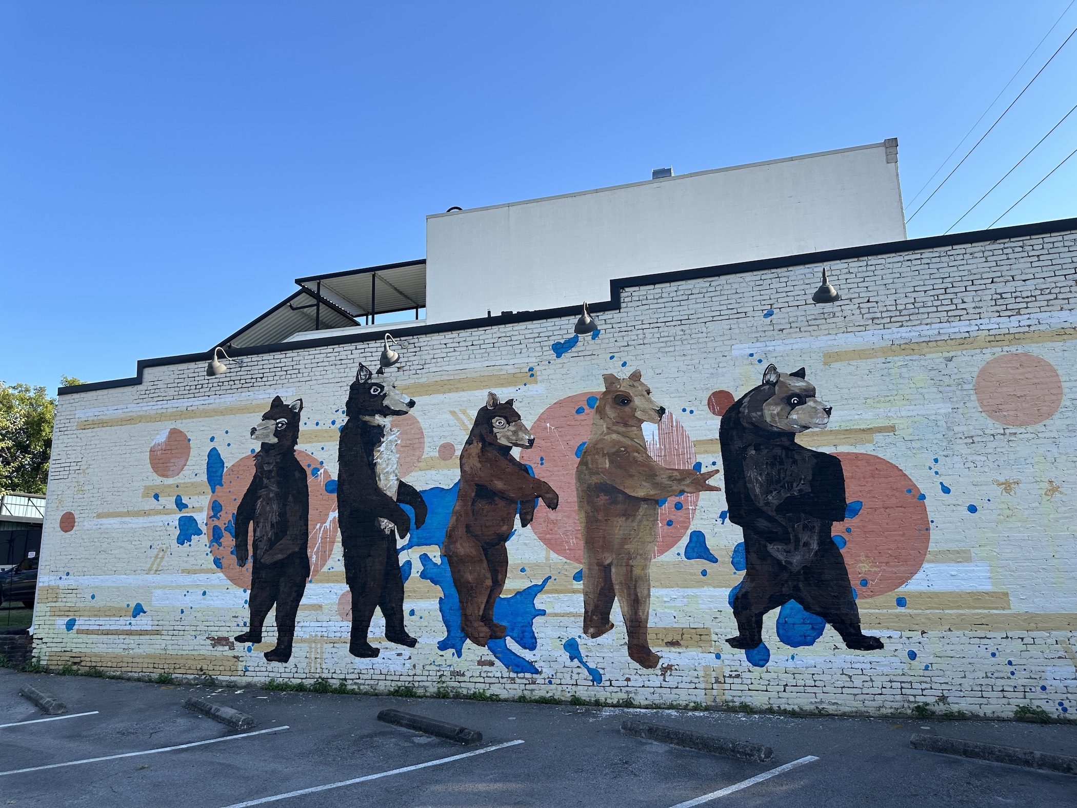 Dancing Bears mural