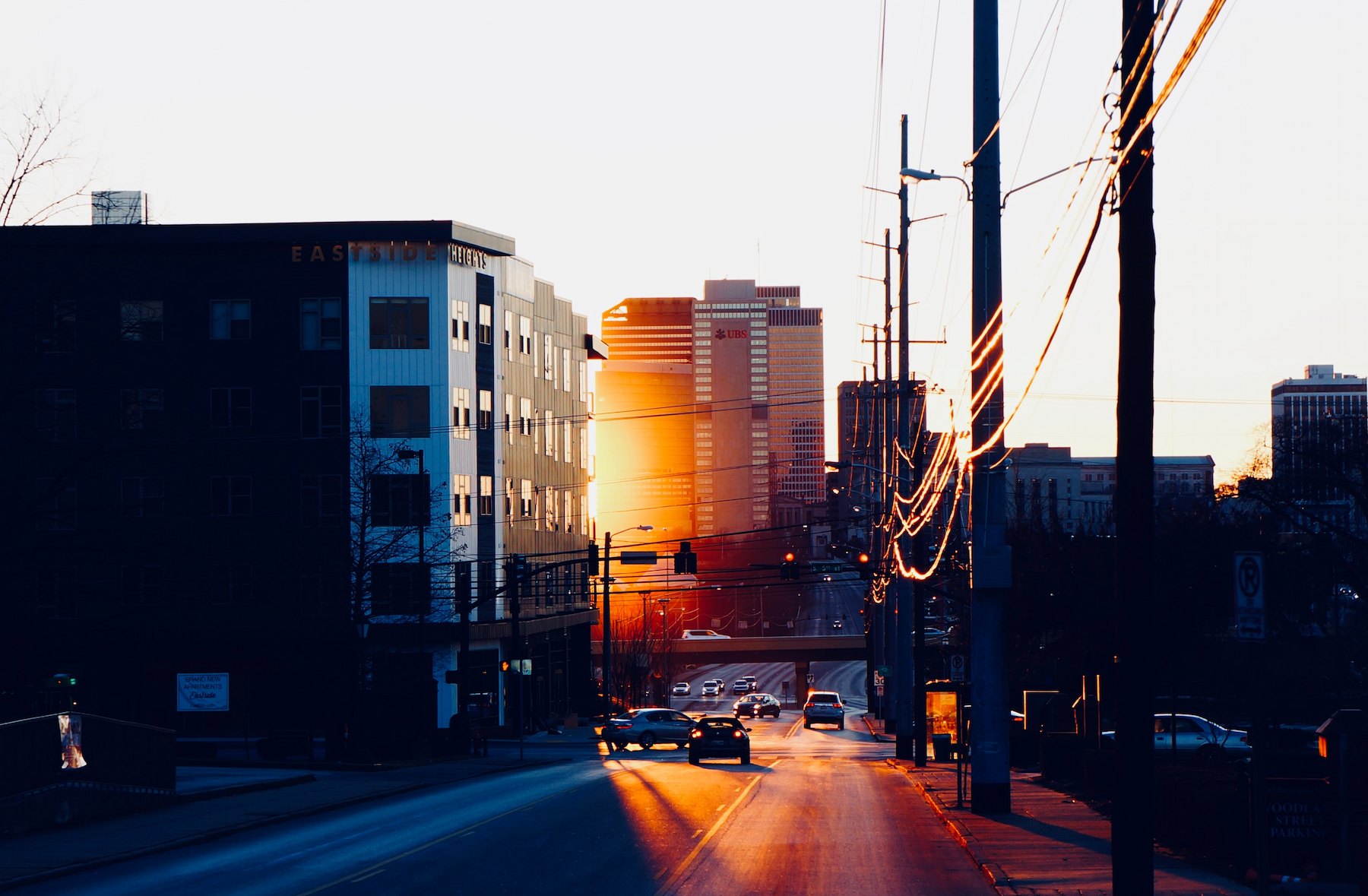 Sunset in East Nashville
