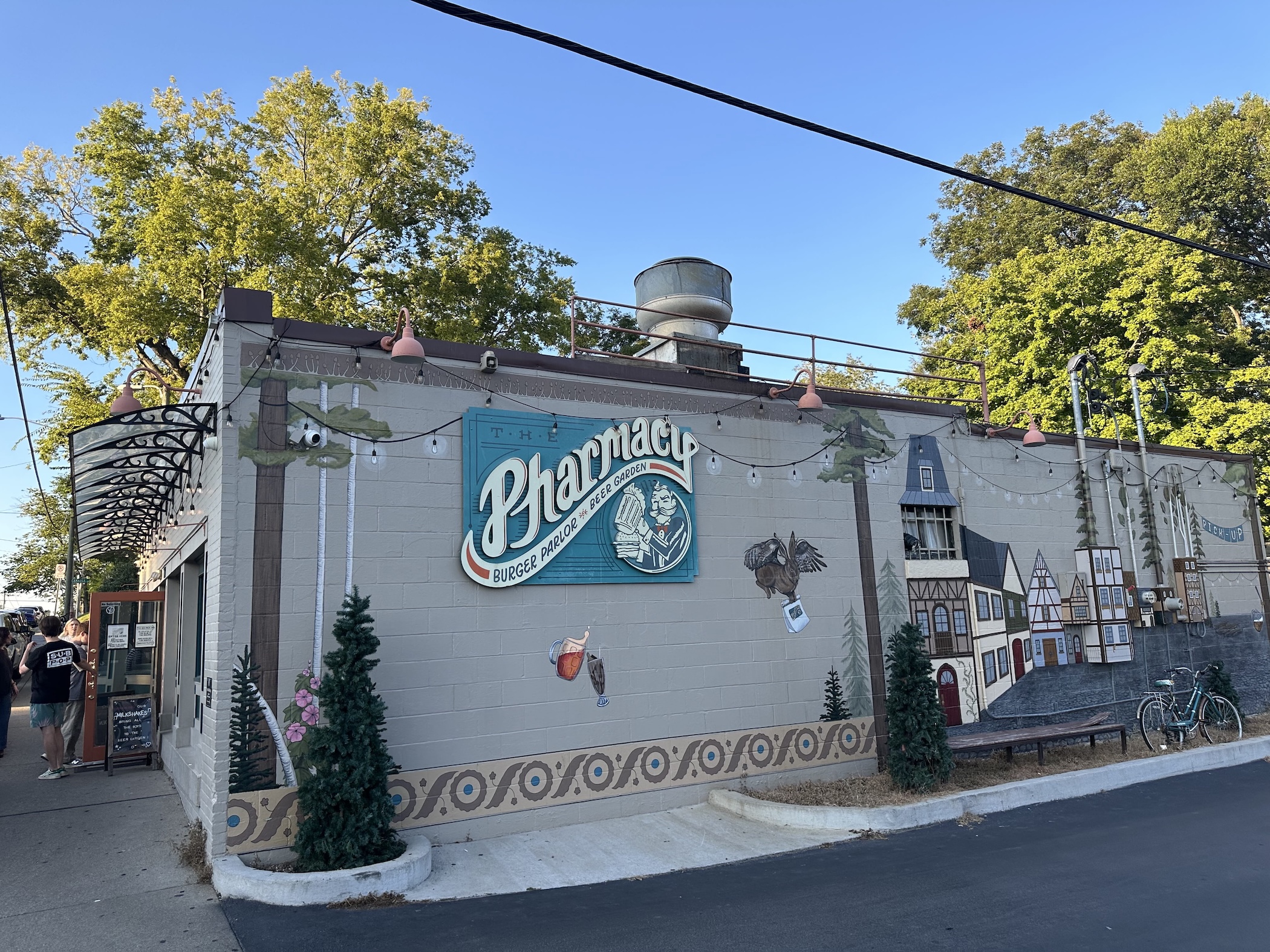 Outside the Pharmacy in East Nashville