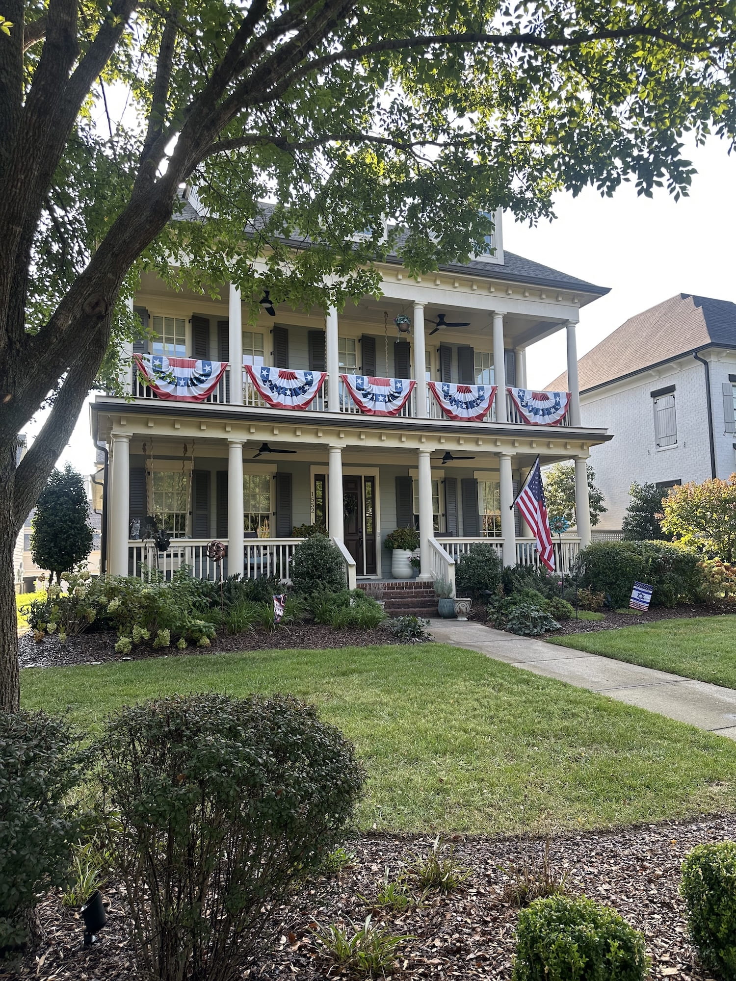 A very patriotic house