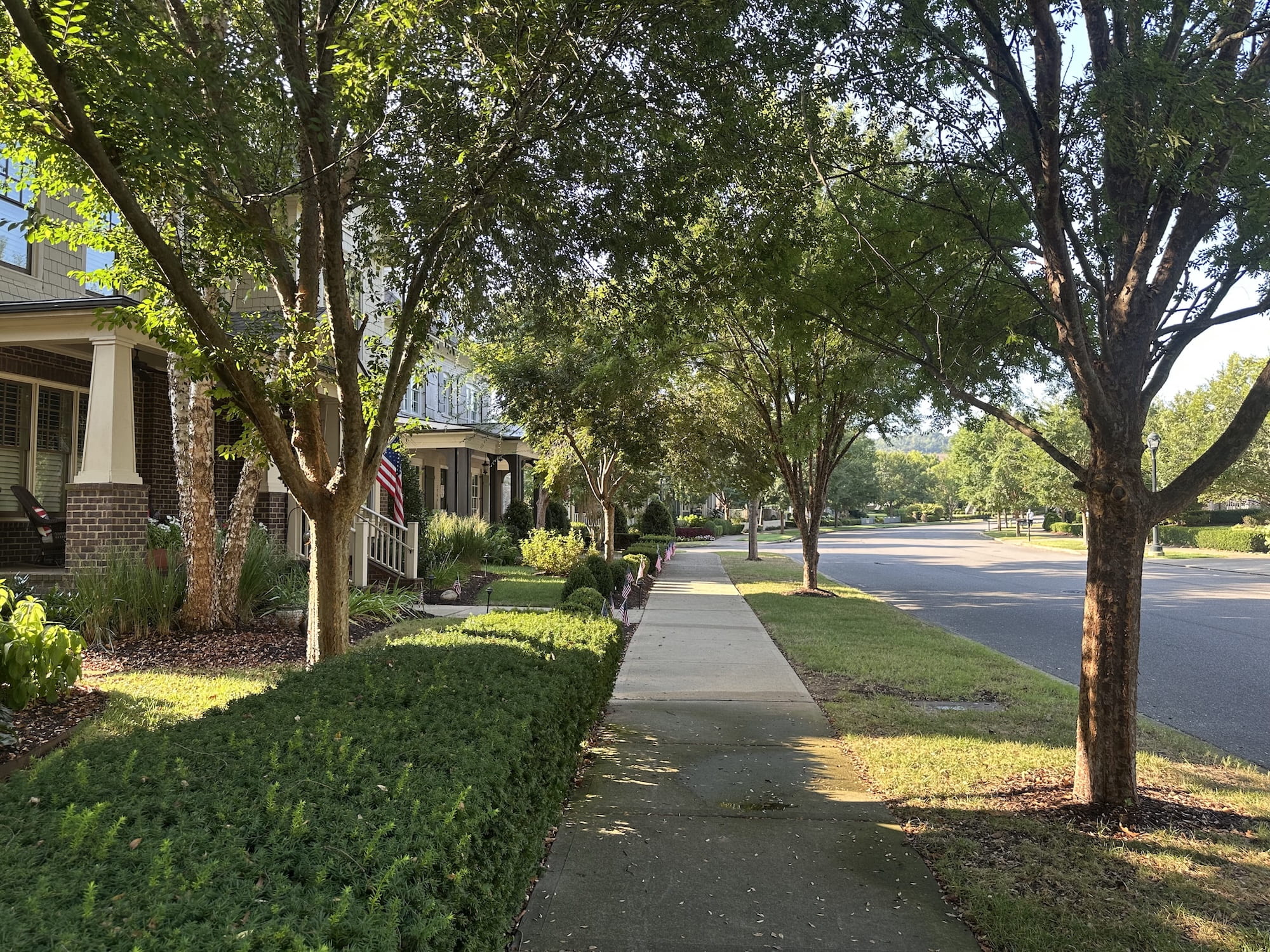 Walking through Westhaven in Franklin