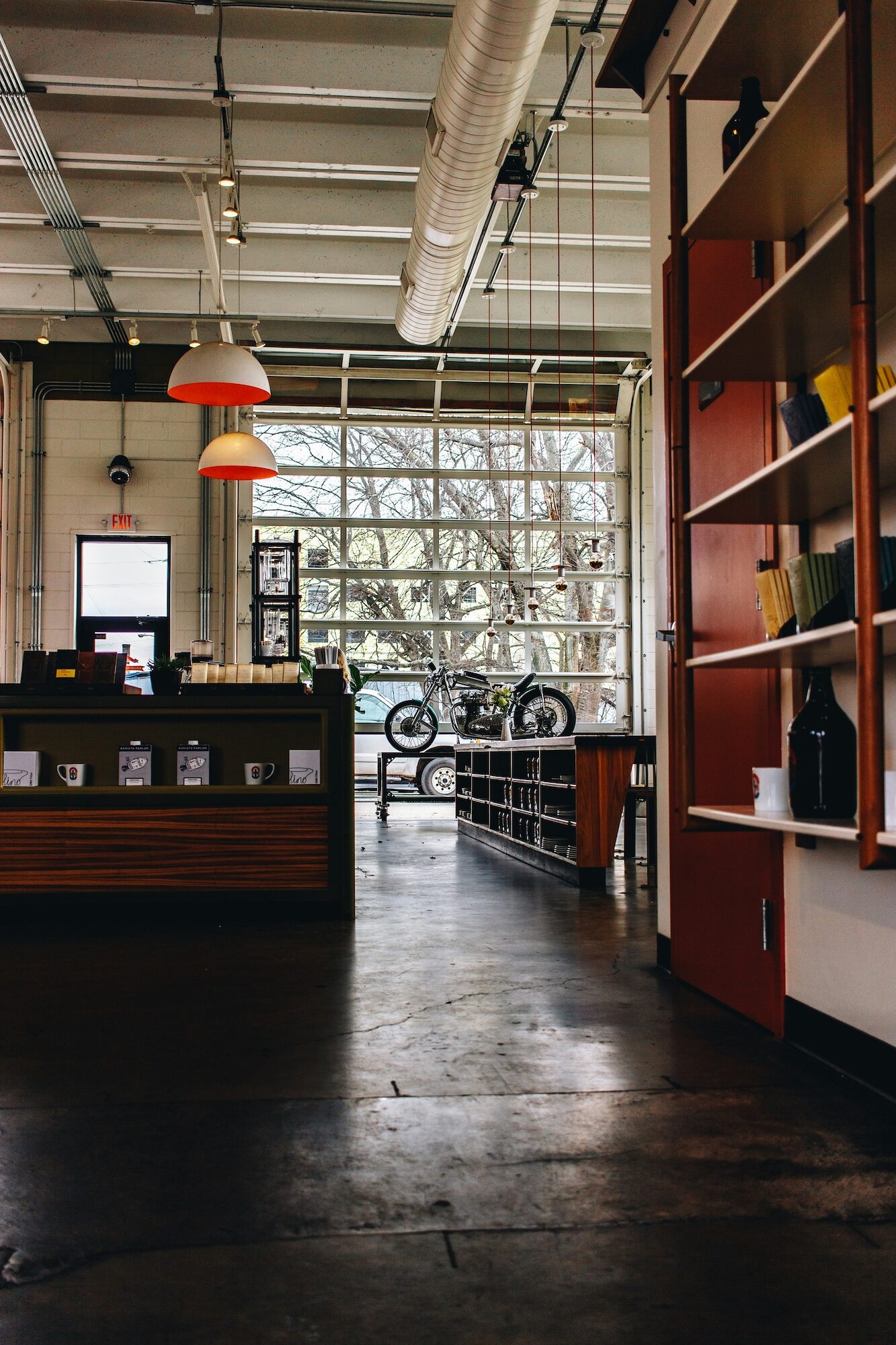 Inside Barista Parlor Germantown